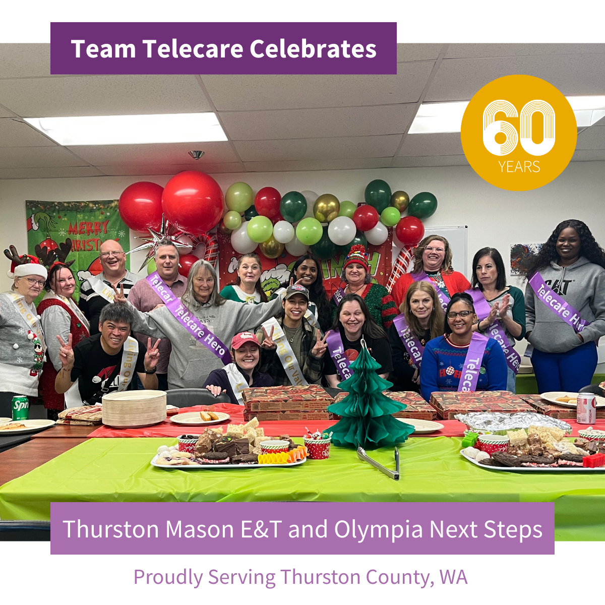 60th Anniversary Party Thurston Mason E&T and Olympia Next Steps Wrap Up