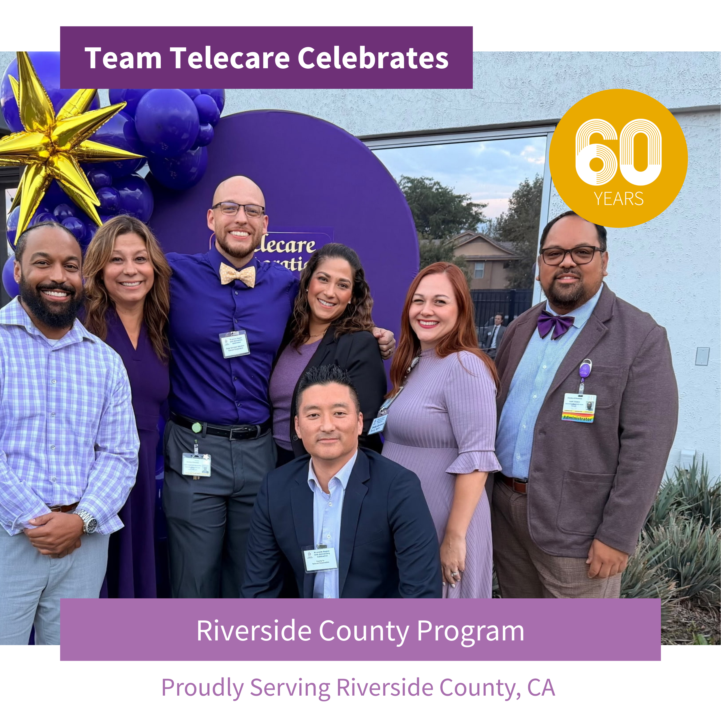 60th Anniversary Party Riverside County Programs Wrap Up