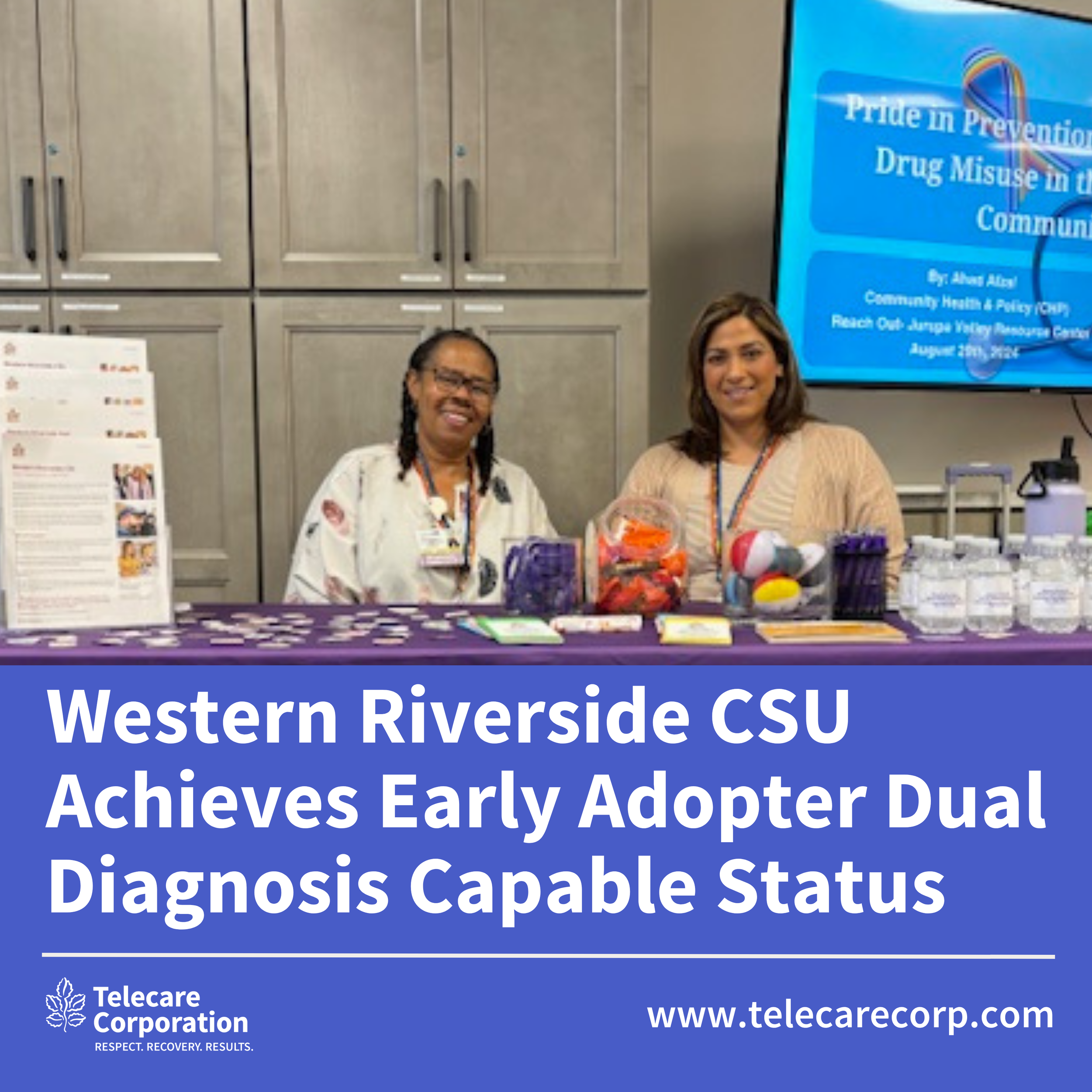 Western Riverside CSU Achieves Dual Diagnosis Capable Status