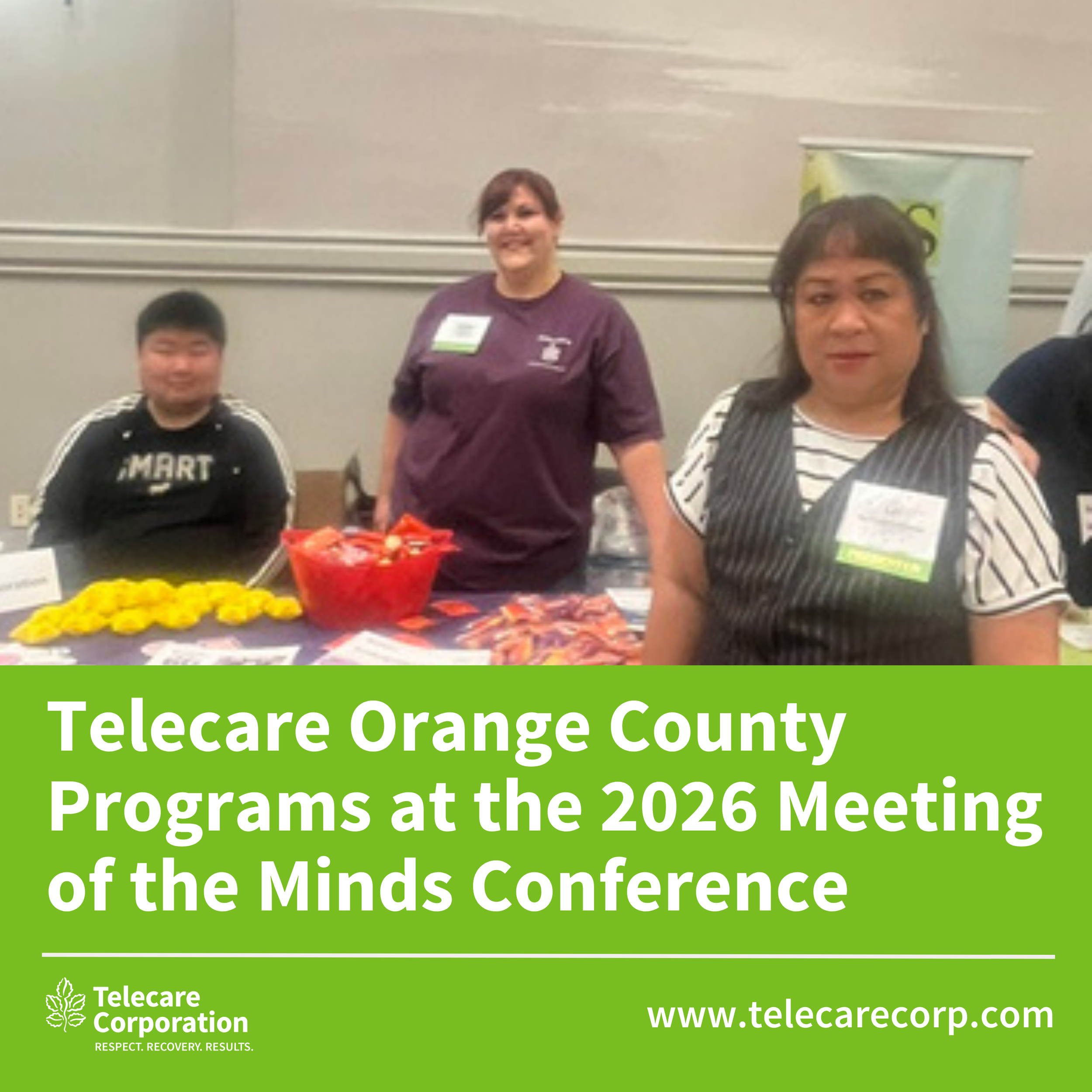 Telecare Orange County Shines at 32nd Annual Meeting of the Minds Conference