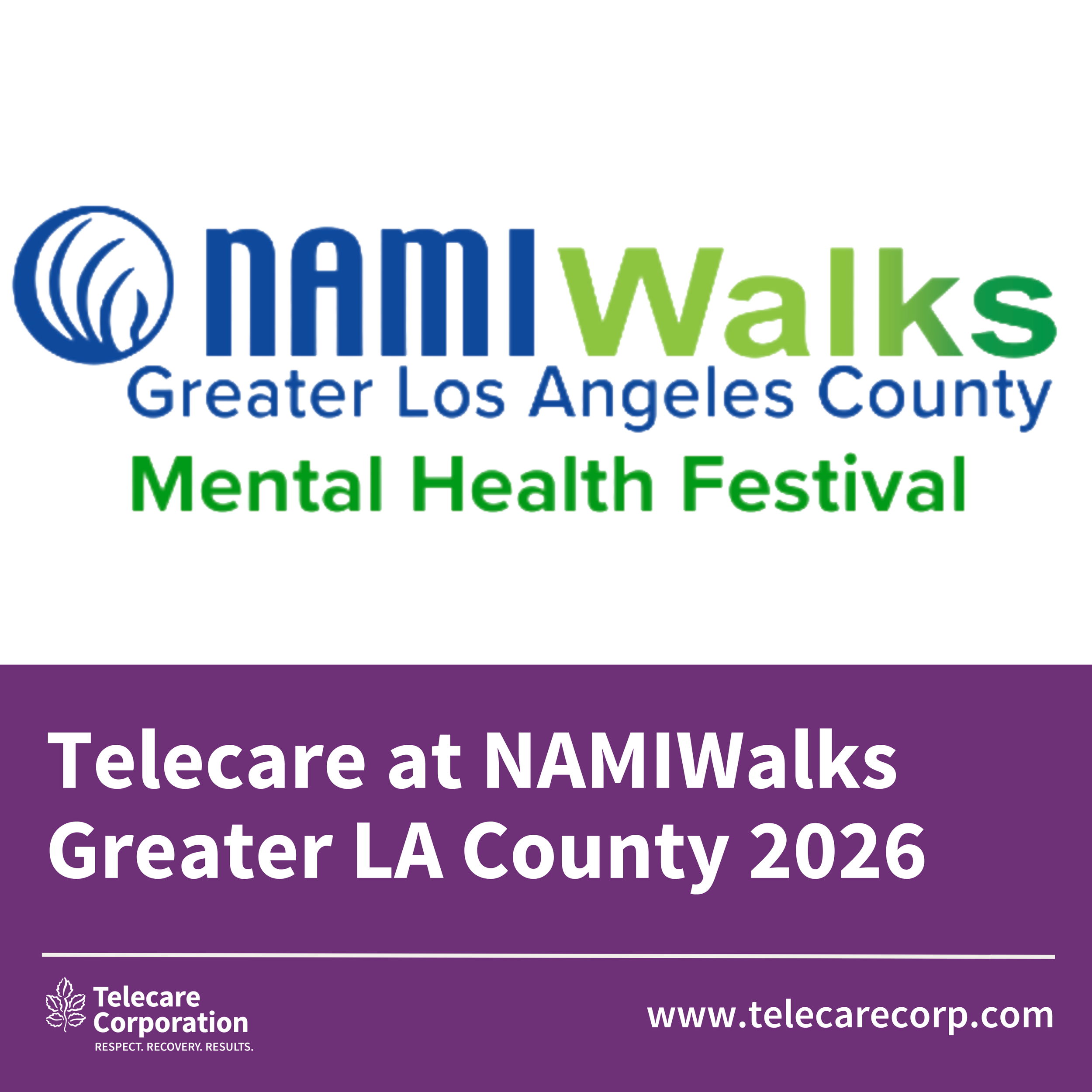 Telecare at NAMIWalks Greater LA County 2026