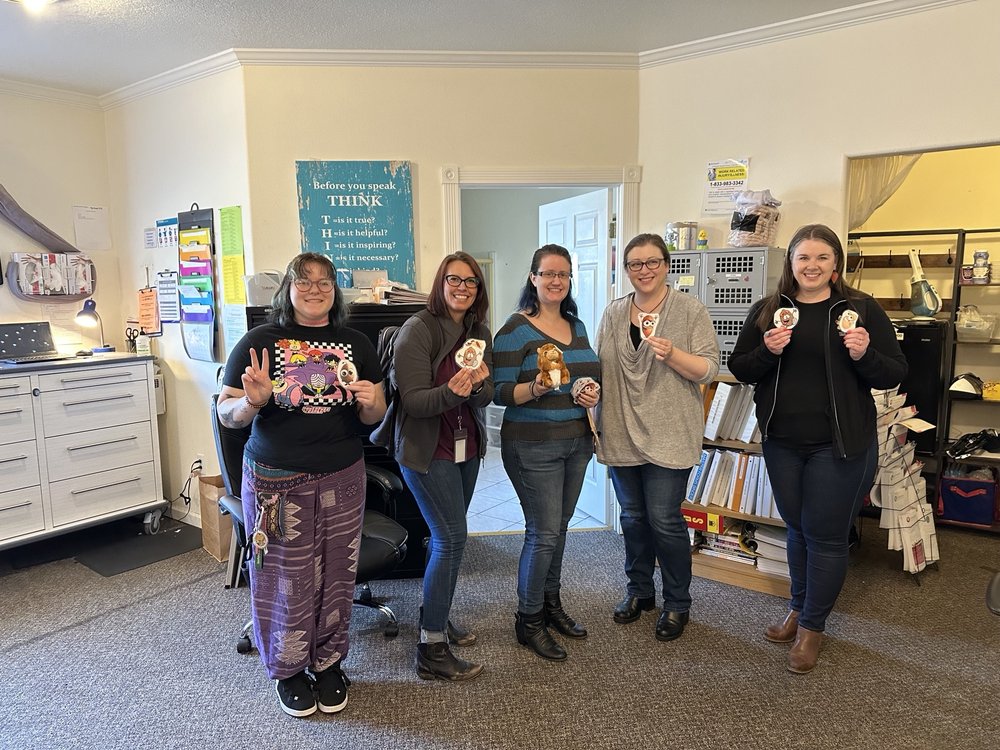 Steve N. Stults: The Joy-Spreading Squirrel at Stults House — Telecare