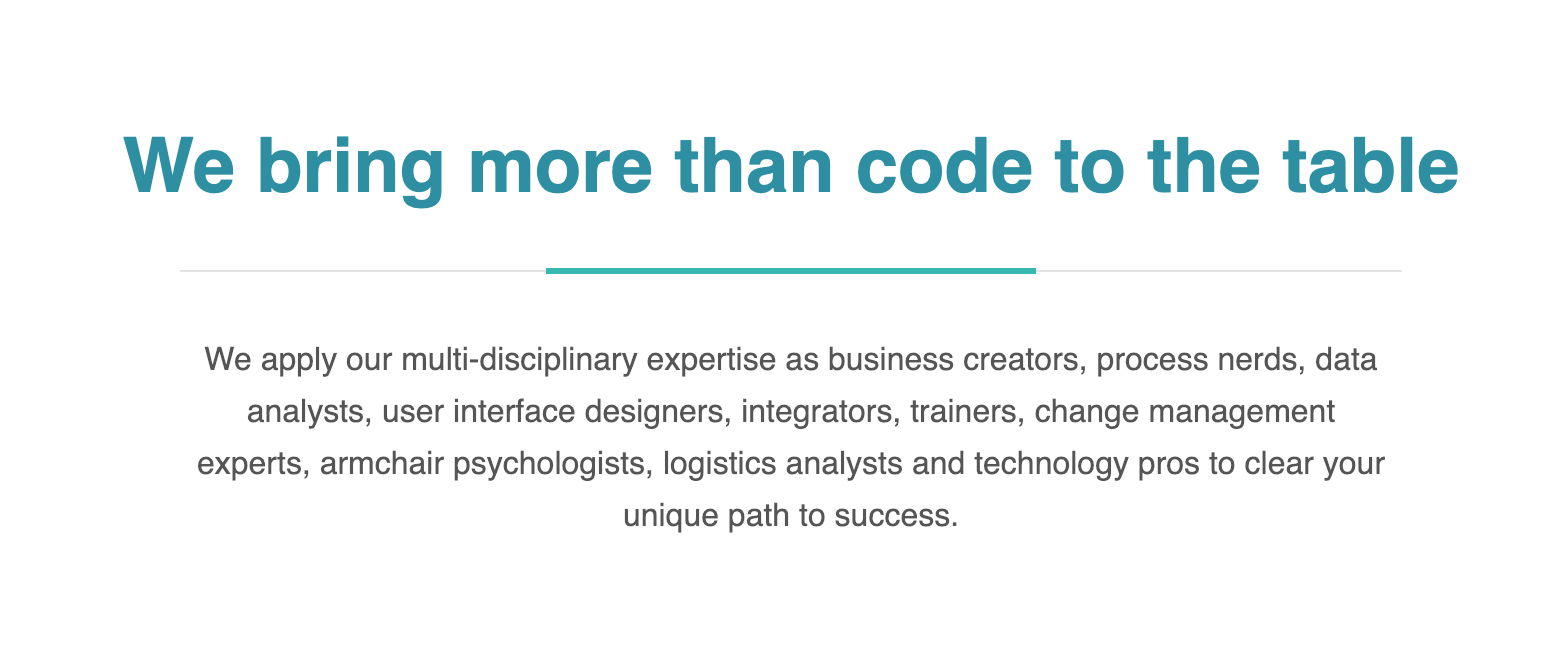 CBS More than code