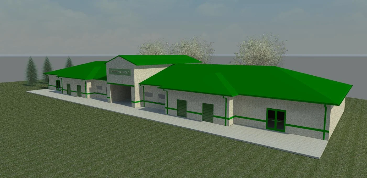 Rendering of the proposed fieldhouse