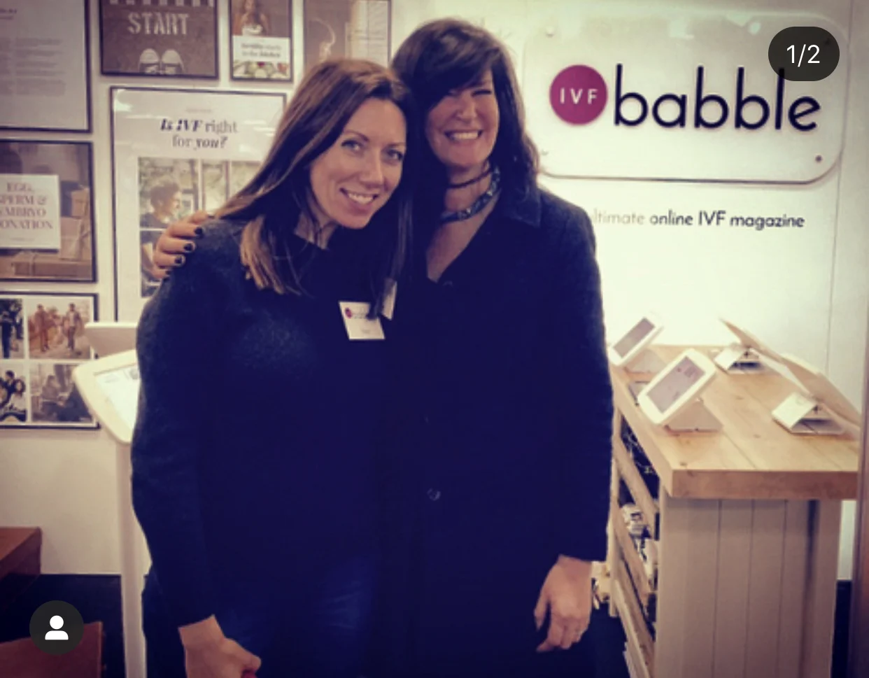 Follow Tracey and Sara on Instagram @ivfbabble
