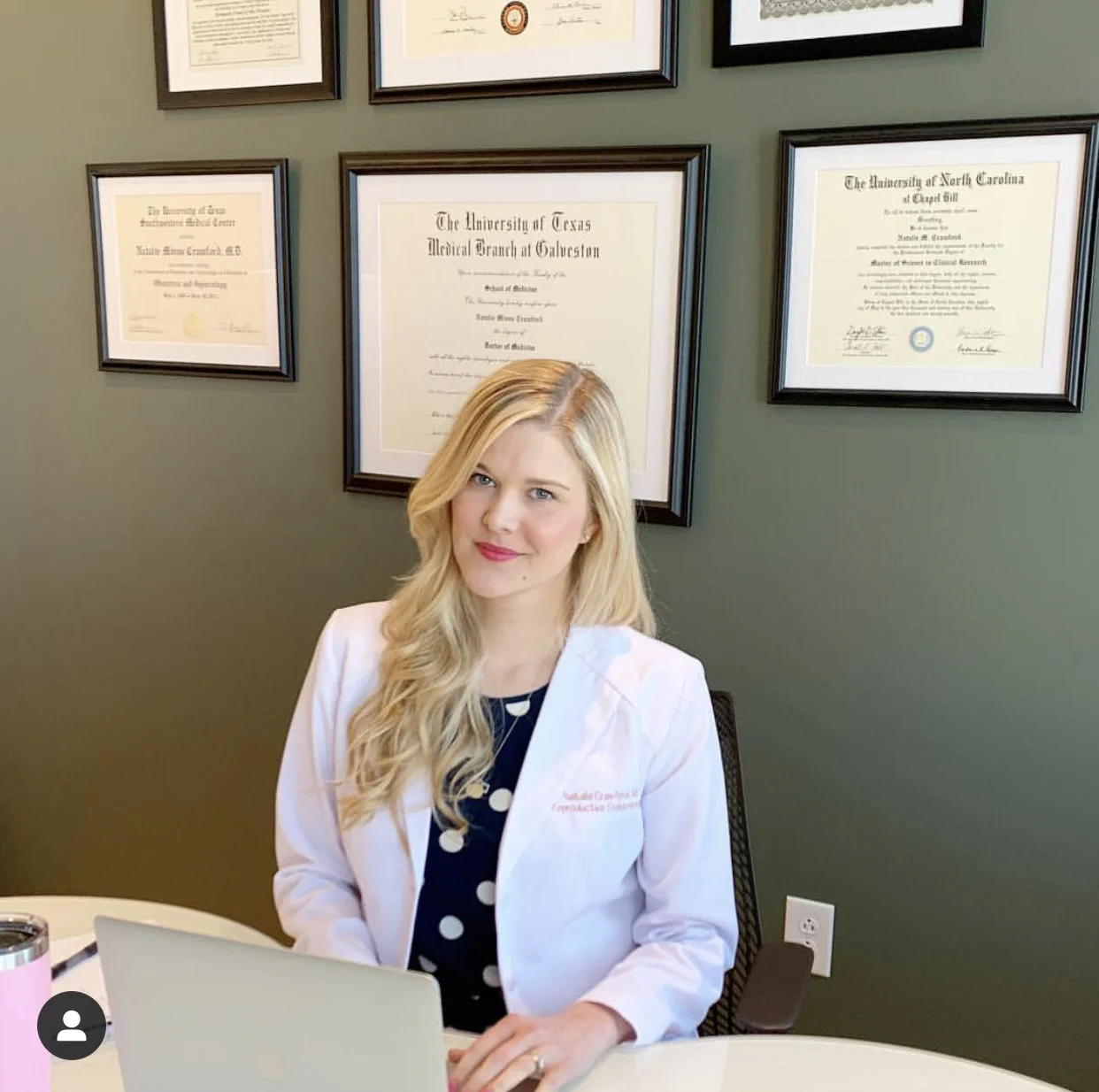 Follow Dr. Crawford on Instagram @nataliecrawfordmd