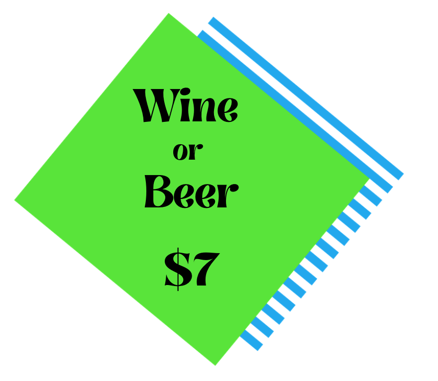 80's Party Wine or Beer Ticket