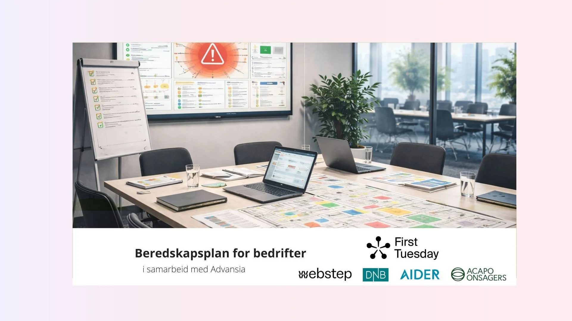 Bygg beredskapsplan for bedriften