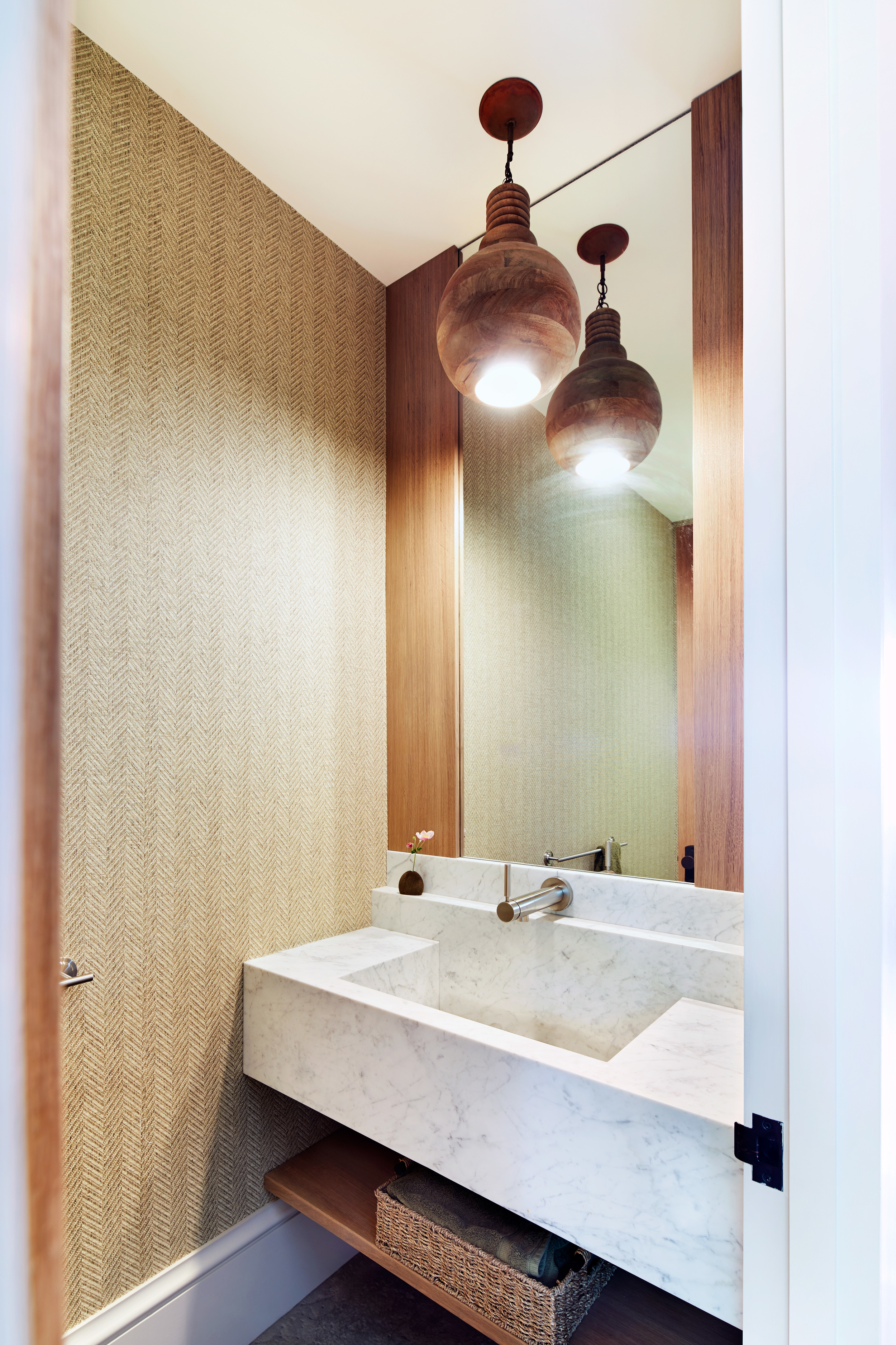mansfield powder room
