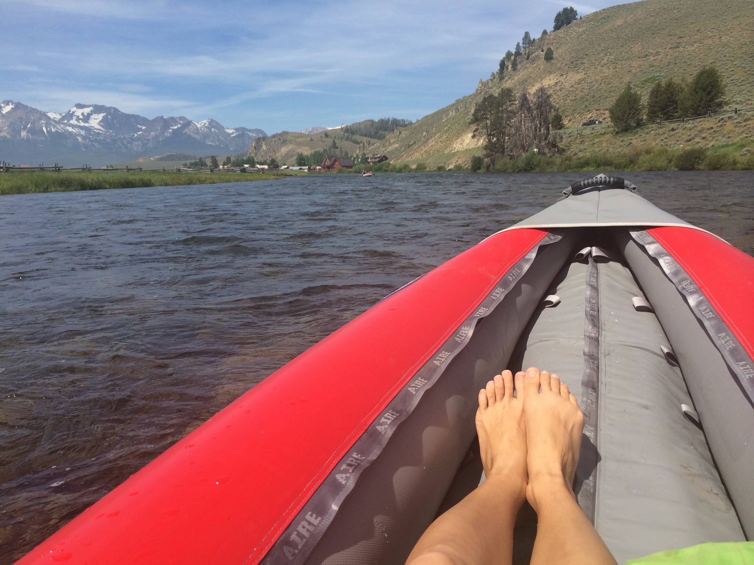 Kayaking in Sun Valley