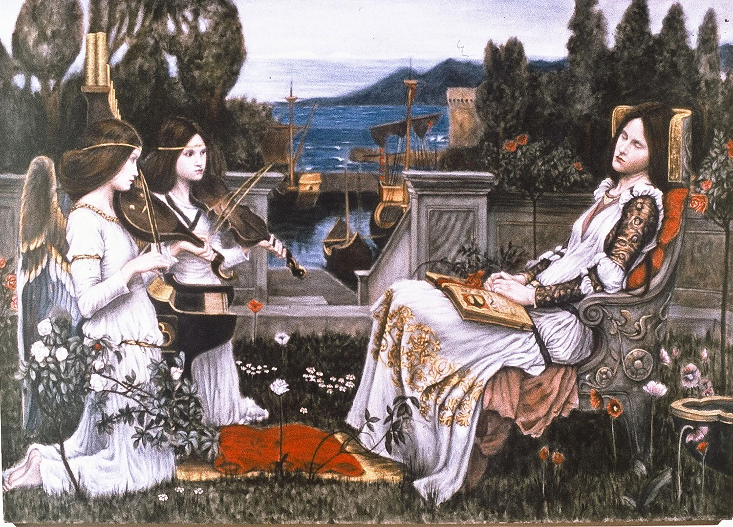 Saint Cecilia [after J.W. Waterhouse]