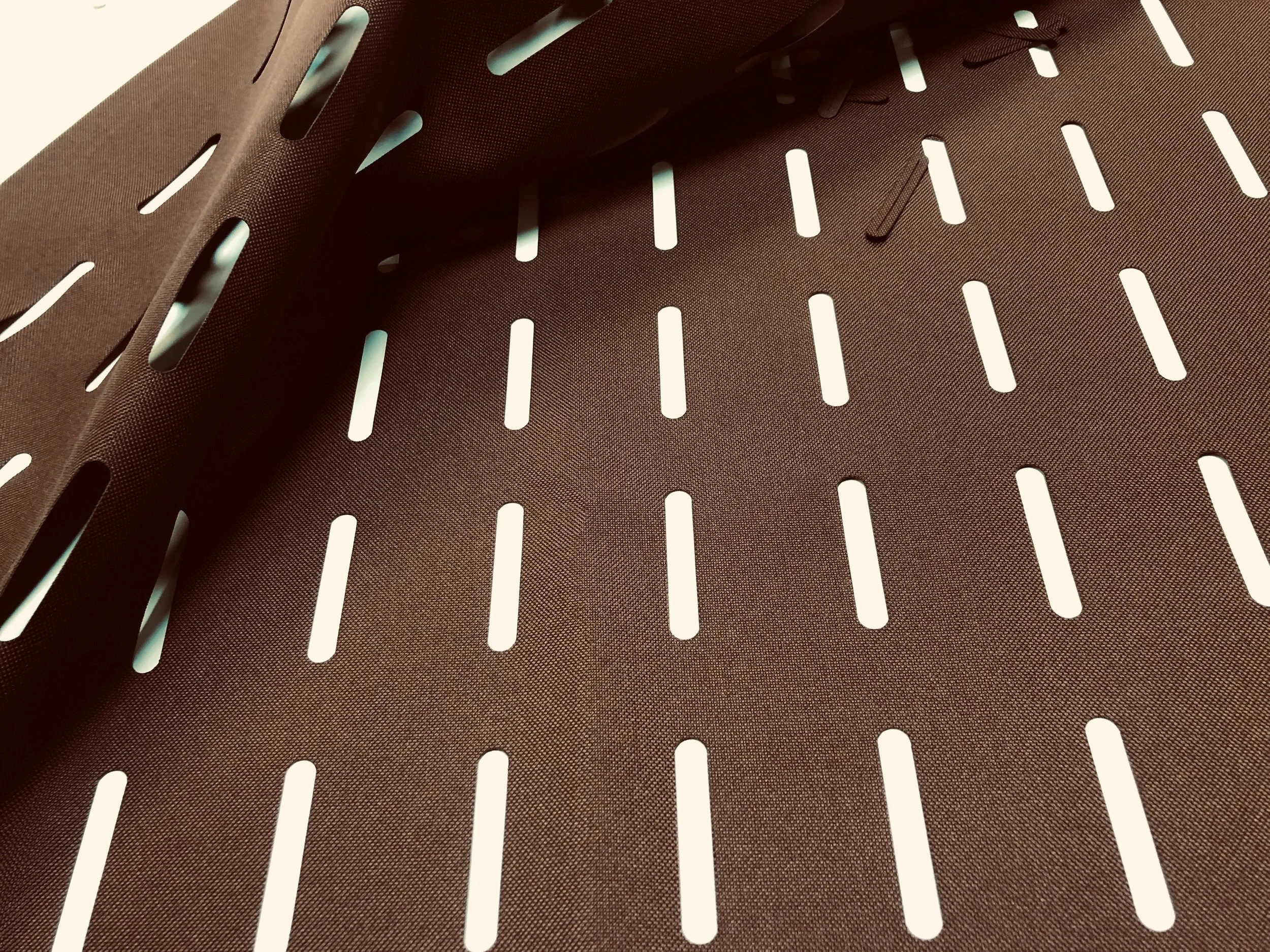 Laser cutting heavy duty fabrics. Clean and fast