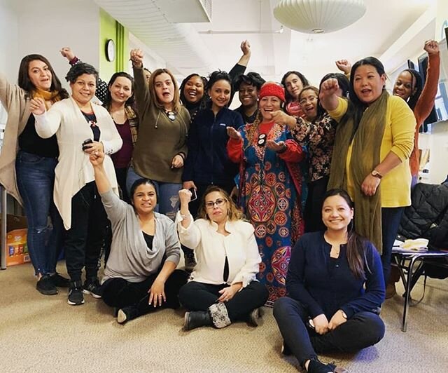 The powerful frontline domestic workers have stepped up with Fire that Fuels to bring resources and liberation to their communities, during these times!

@rhizacollective @adhikaar_ny @_nannybee @cga_npc @beyond_care1 @communityresourcecenterny #Fire