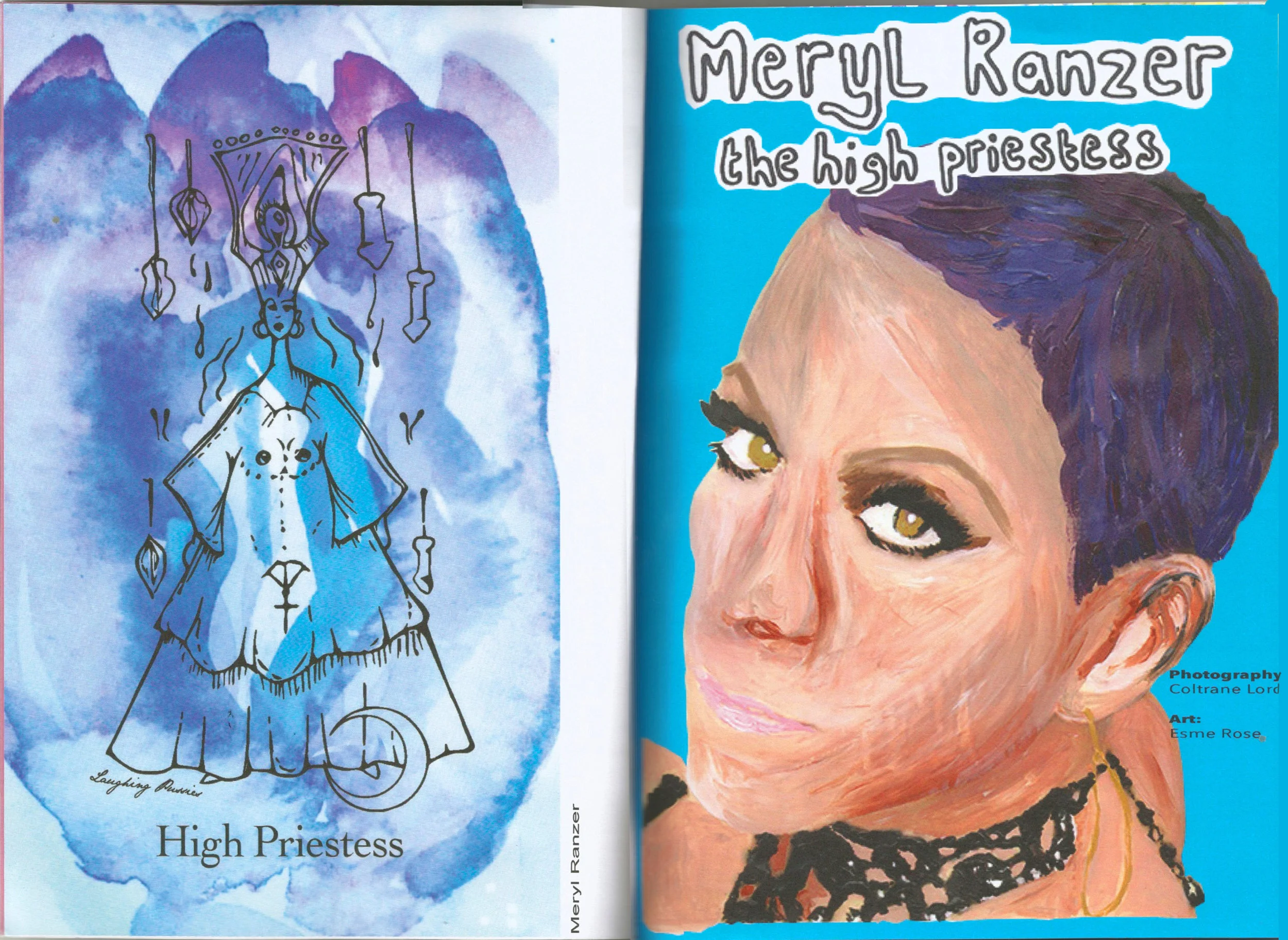 Hook Magazine Tarot Issue Featuring an interview with Meryl Ranzer, and the Laughing Pussies Tarot. https://indd.adobe.com/view/3bcb02be-15f3-4d6f-a176-34891b7b4c9c