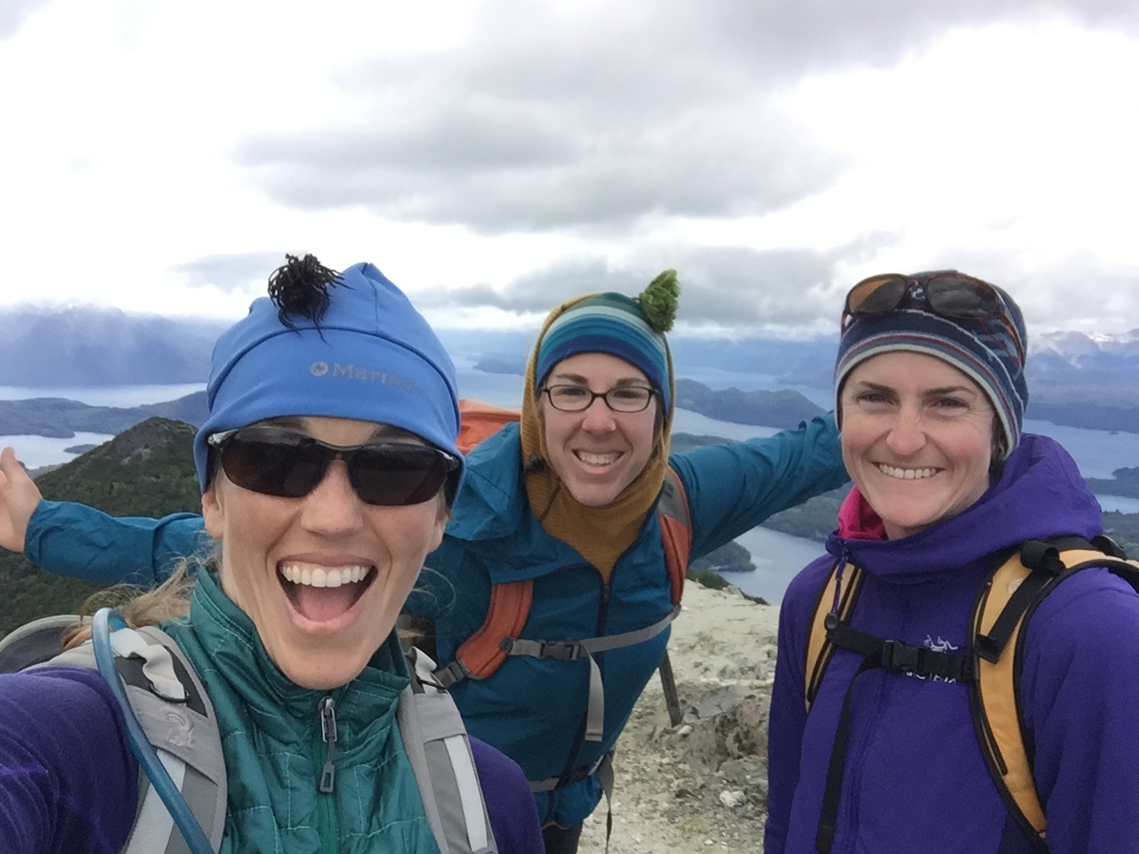 Joining friends to explore peaks around Bariloche