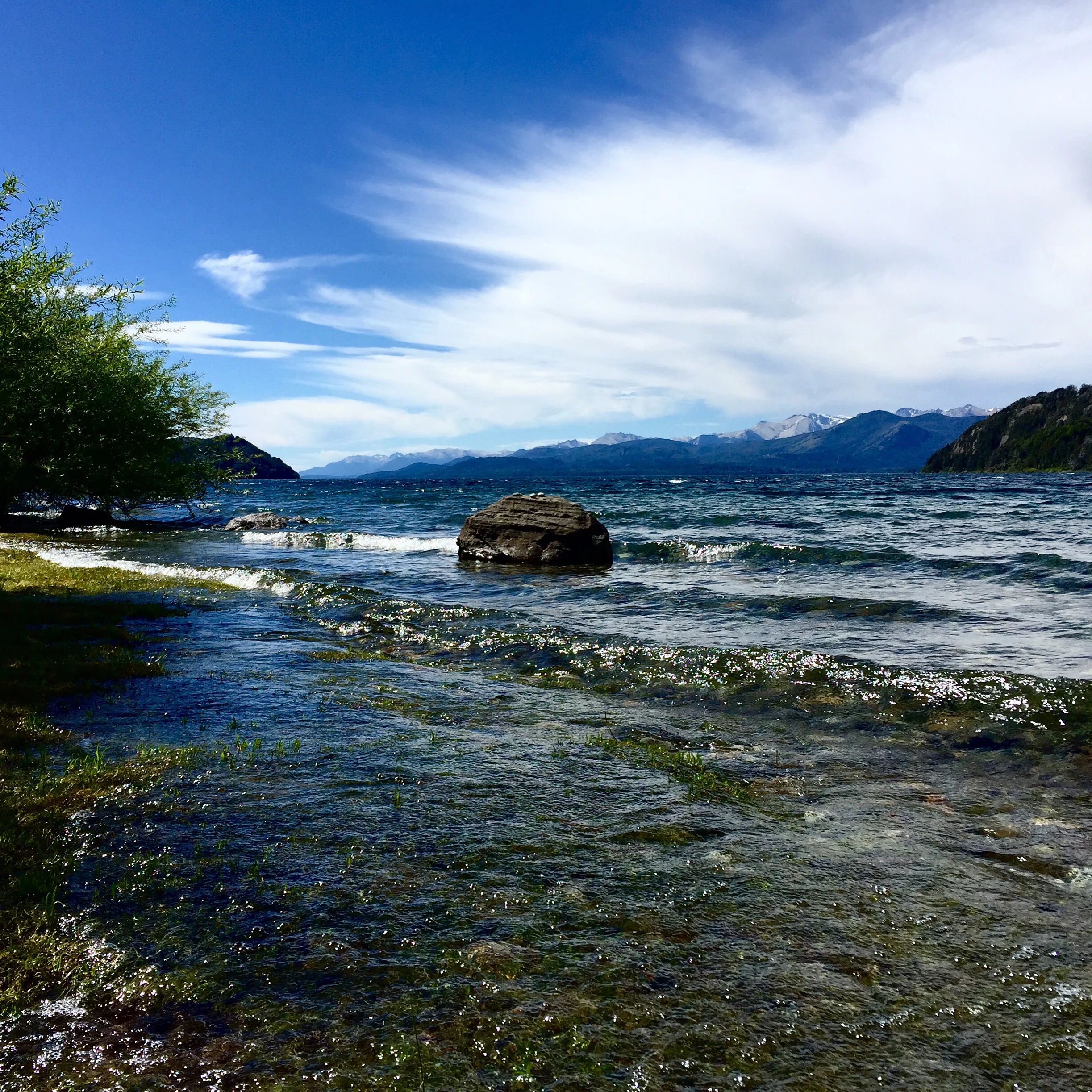 Water and Mountains everywhere