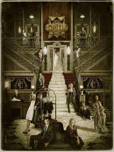 AHS: Hotel Character Poster