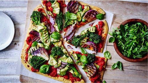 chargrilled veg pizza she s so fit she s so fit