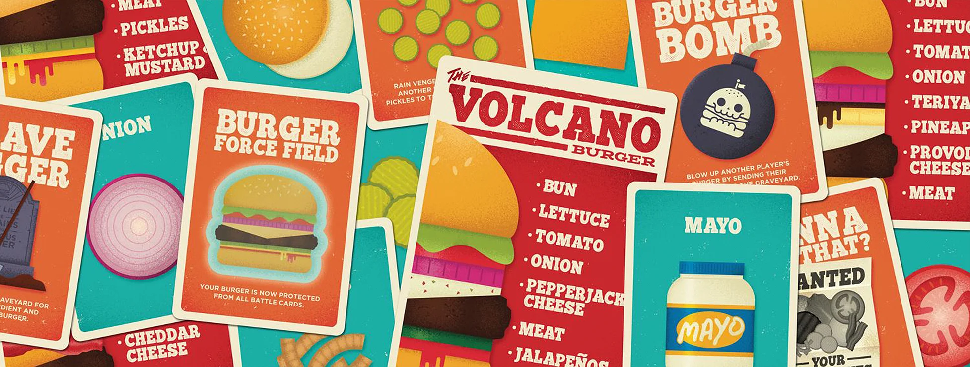 BURGER BATTLE ILLUSTRATION | PACKAGING + LOGO DESIGN MORE INFO