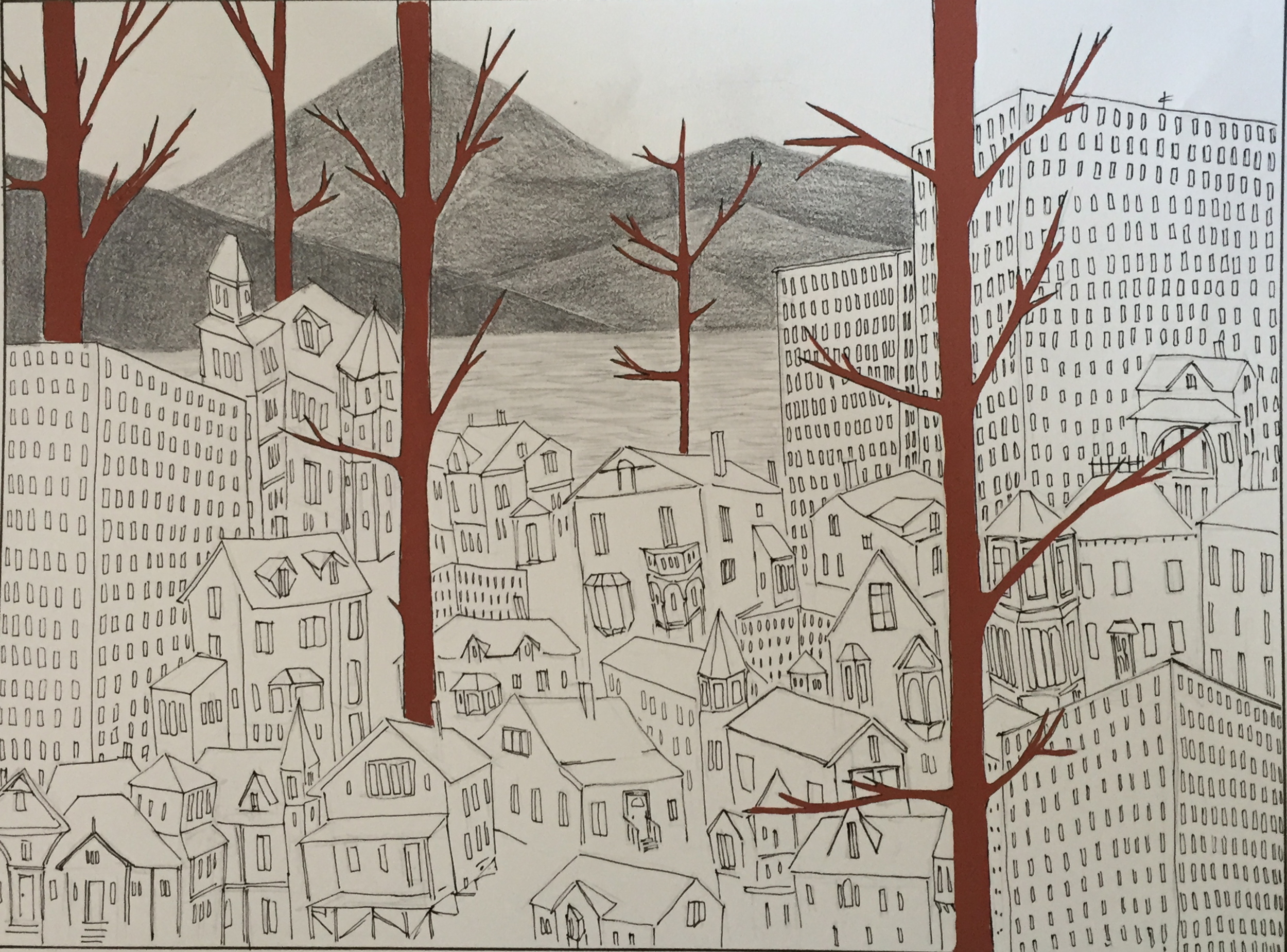 Behind the Trees, Before the Mountains