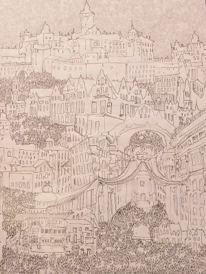 Early double sided drawing