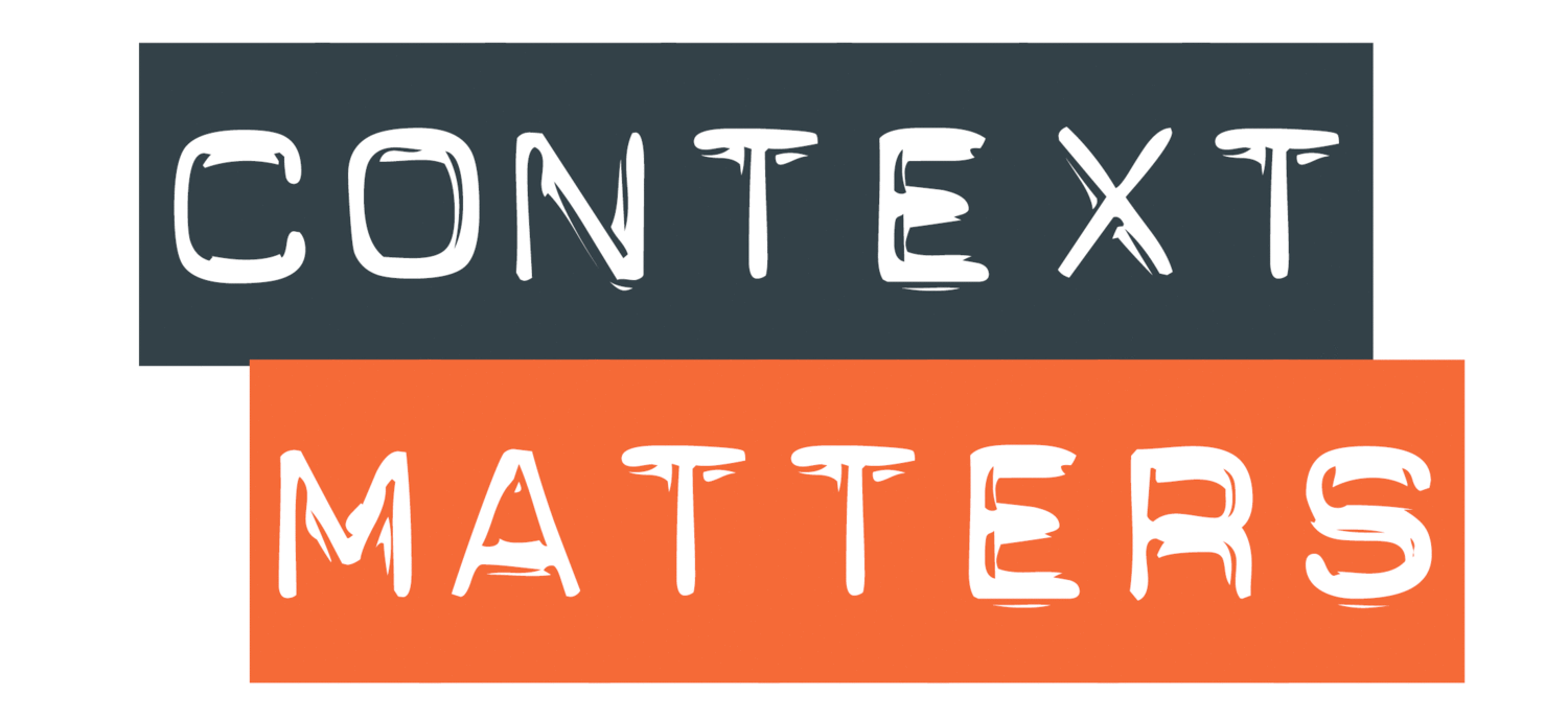 context matters when it comes to solving problems