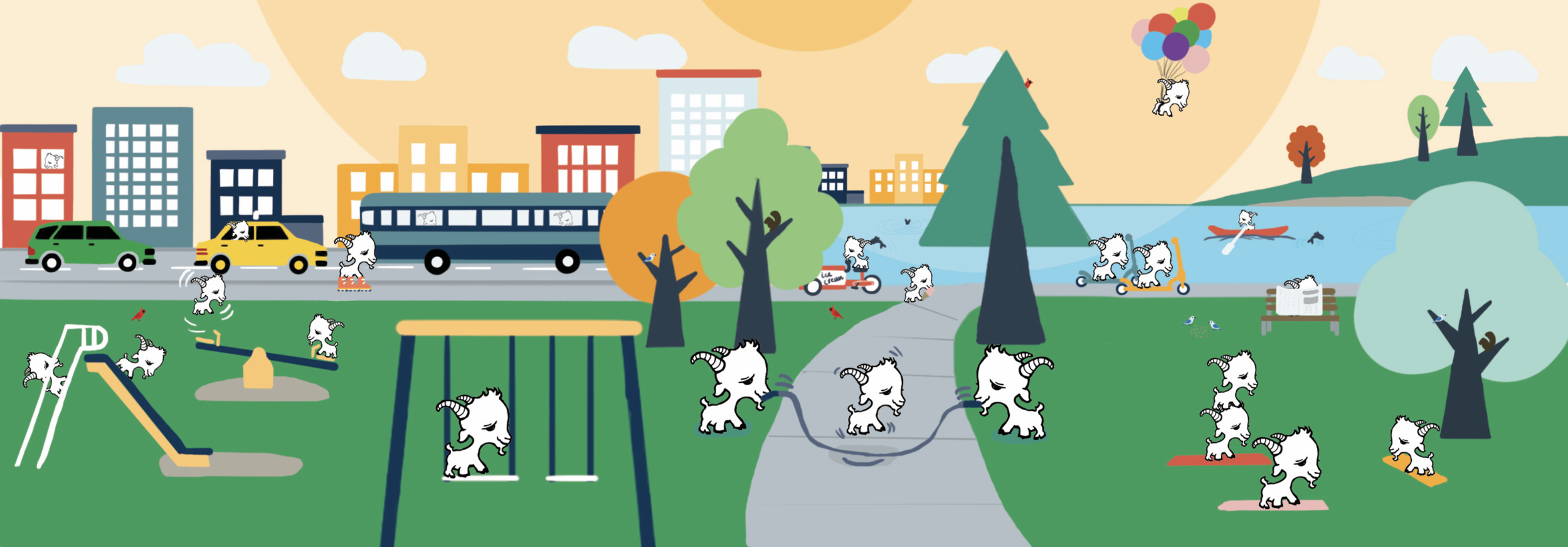 No matter where you live in the city, there's always something fun to do. 