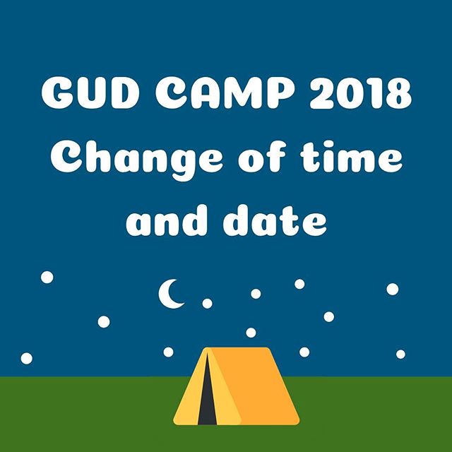 Hey everyone! There are some changes for the camp this week. We are still going, don&rsquo;t worry!

We will be leaving from church, SATURDAY AT 8:00am. 
We are still staying Saturday night so you will still need a change of clothes and sleeping gear