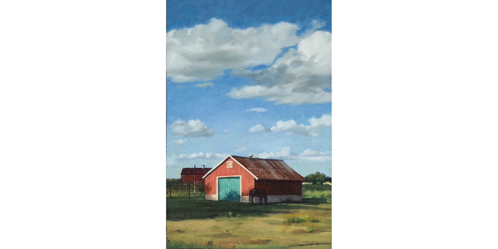8x12 inches, Oil on Linen, framed. $1450