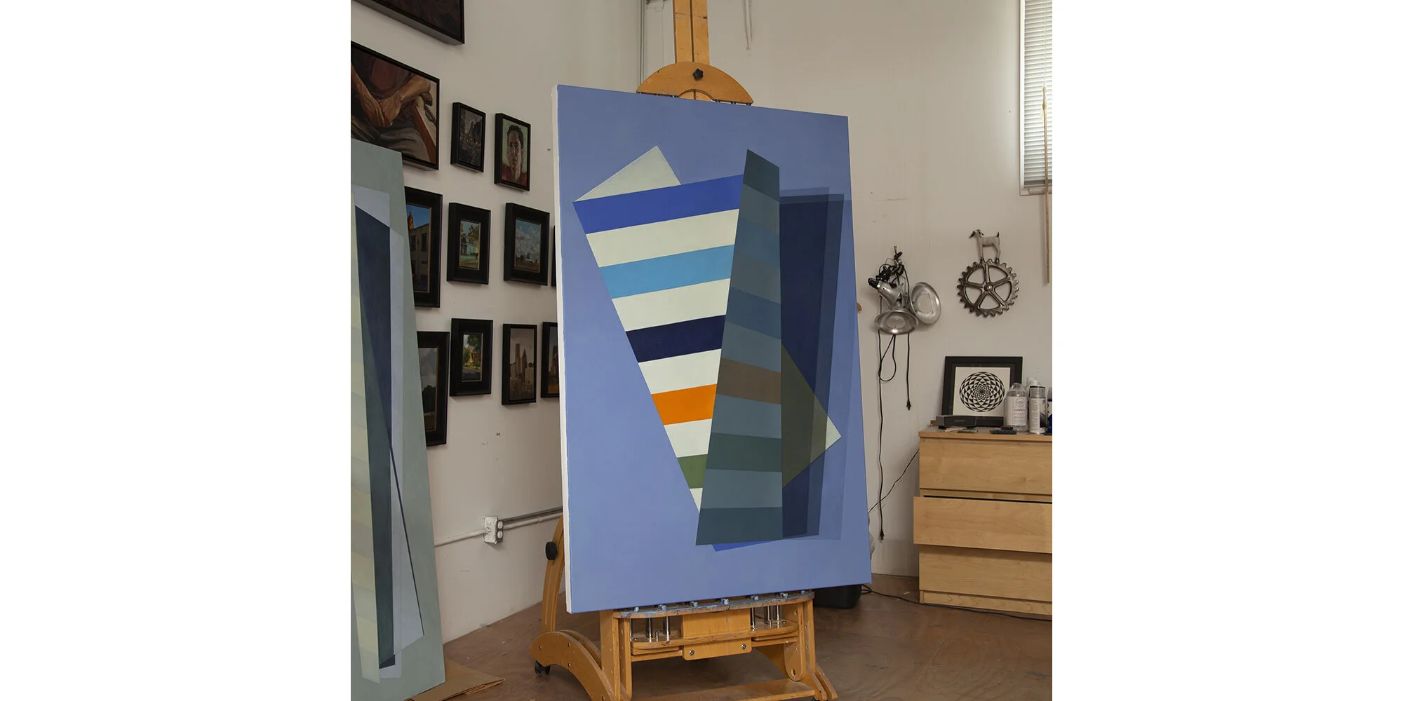 Folded Paper Paintings — Dearwater Fine Art