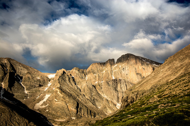 Above Chasm Lake trail spur
