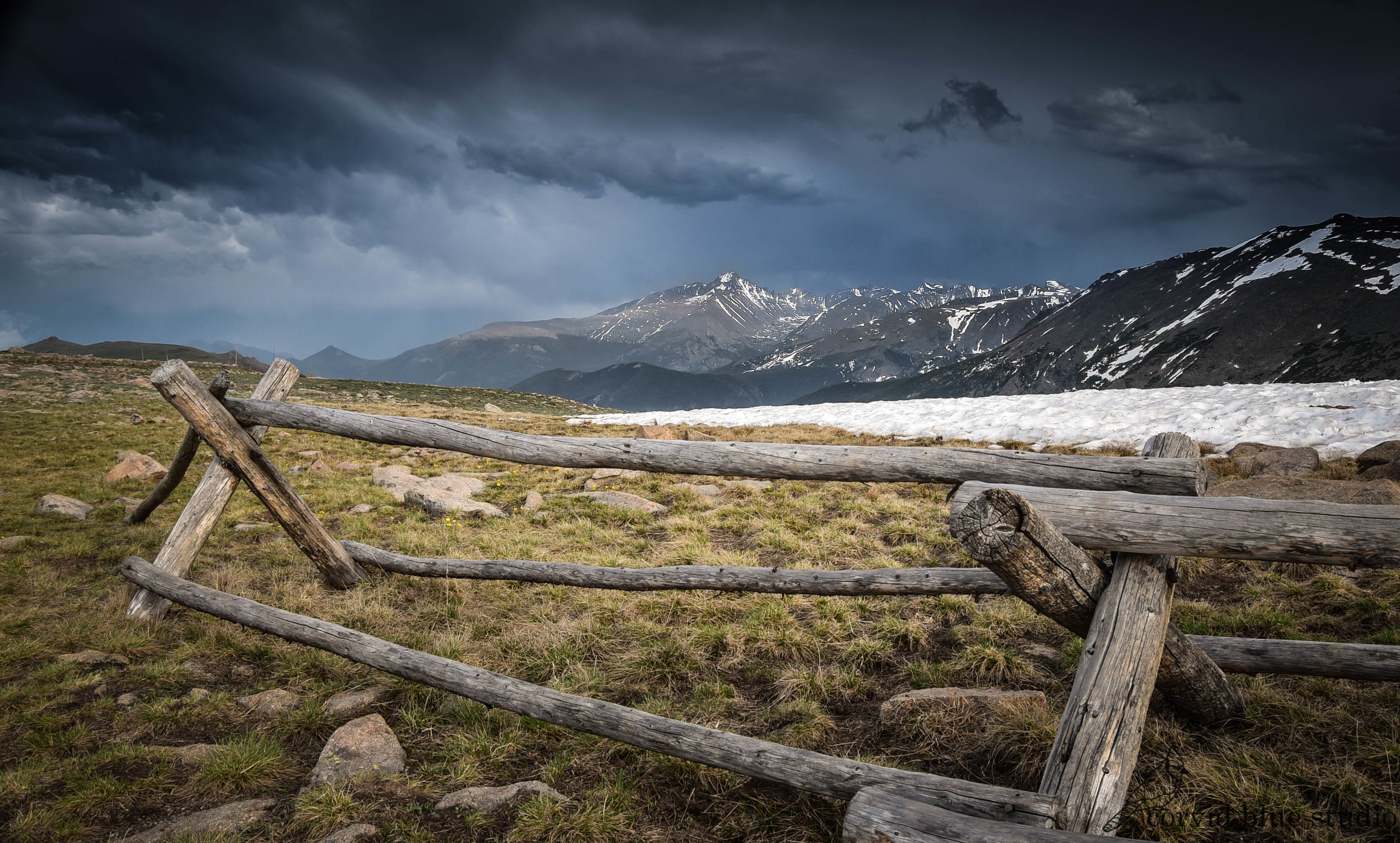 Longs Peak, the day after. This image won 1st in its class at the Tulsa State Fair in 2015- worth it, right? 