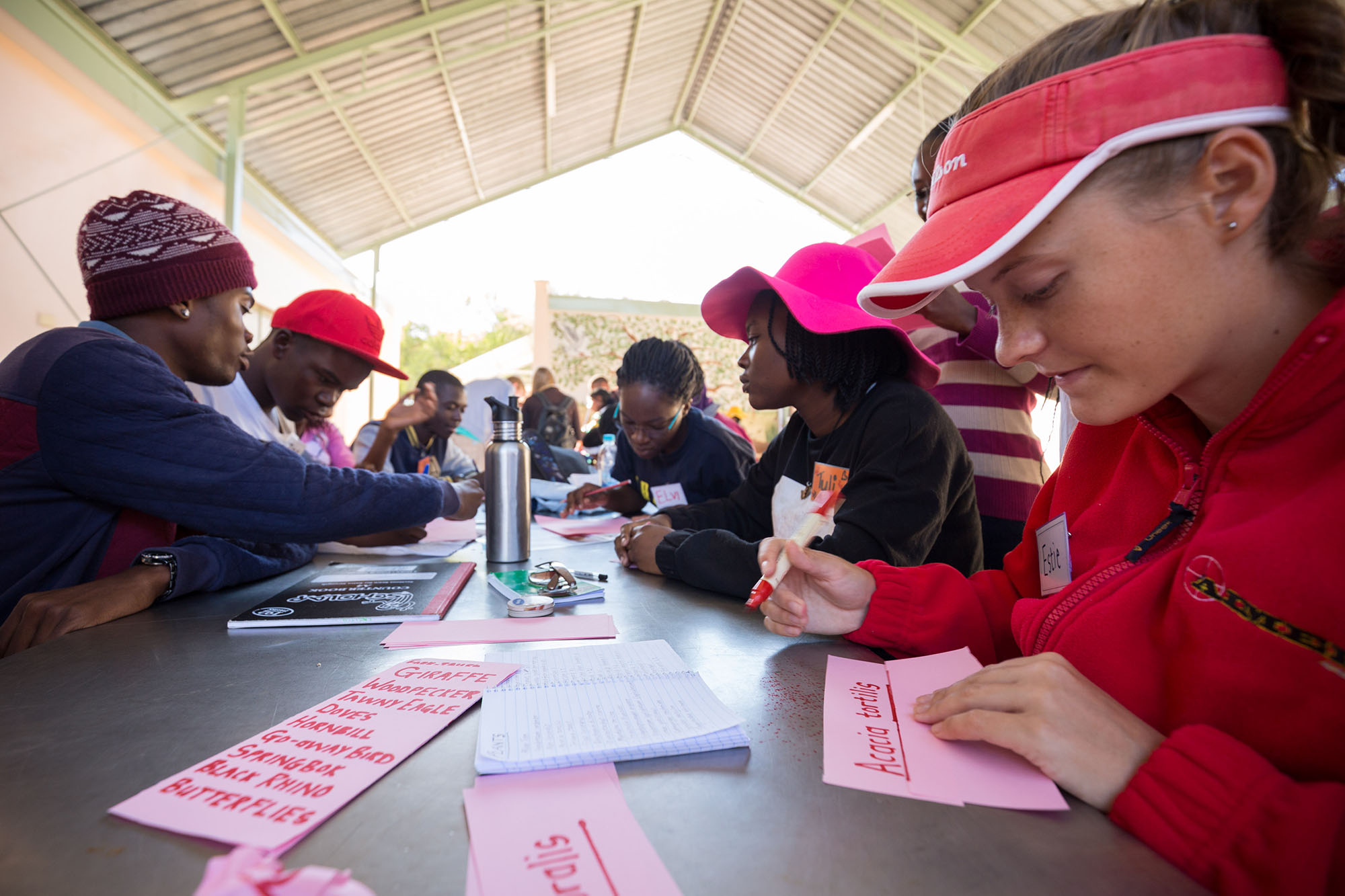 The learners also engaged in a number of classroom-based activities.