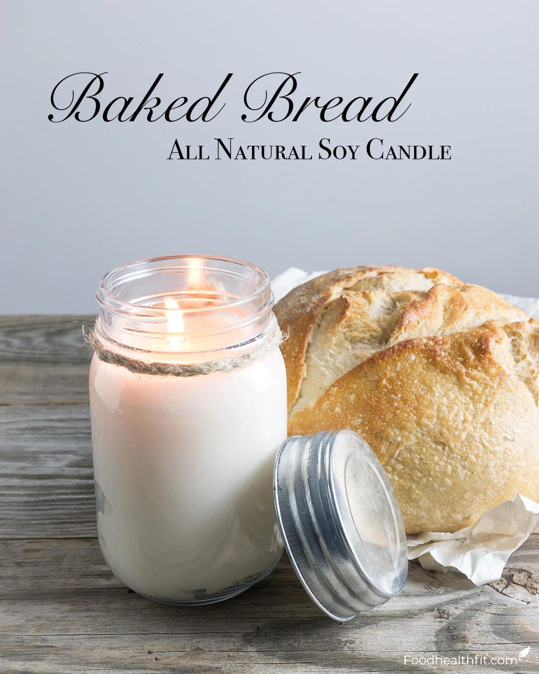 Baked Bread Soy Candle