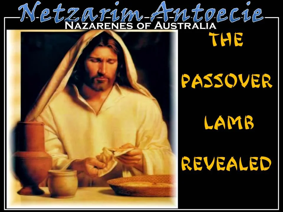 Messiah the Passover Lamb