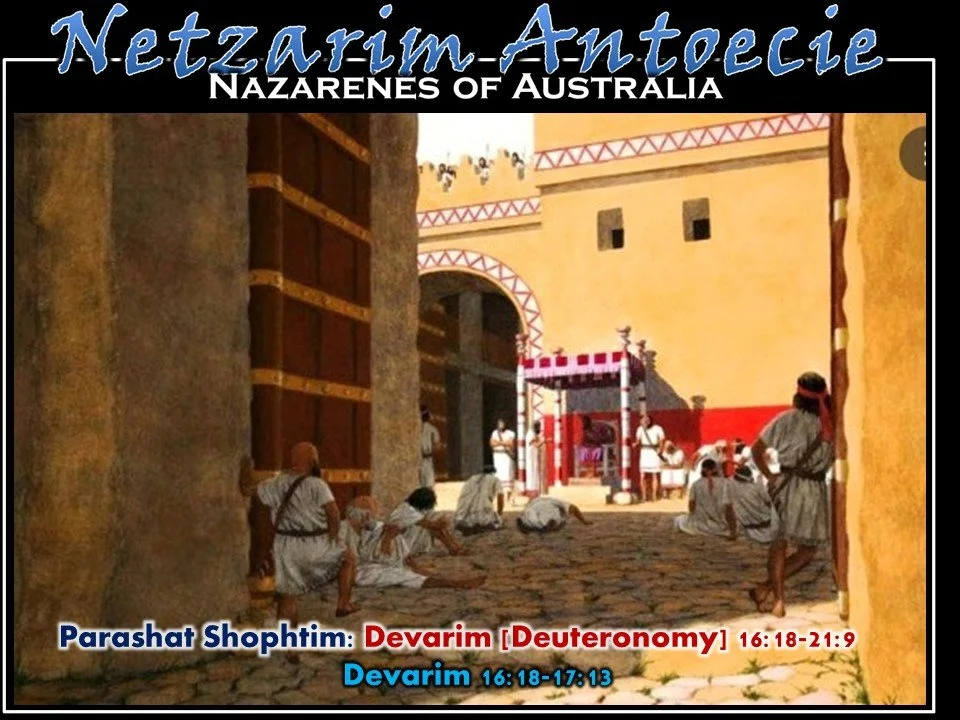 Shoftim- Judges At The Gates