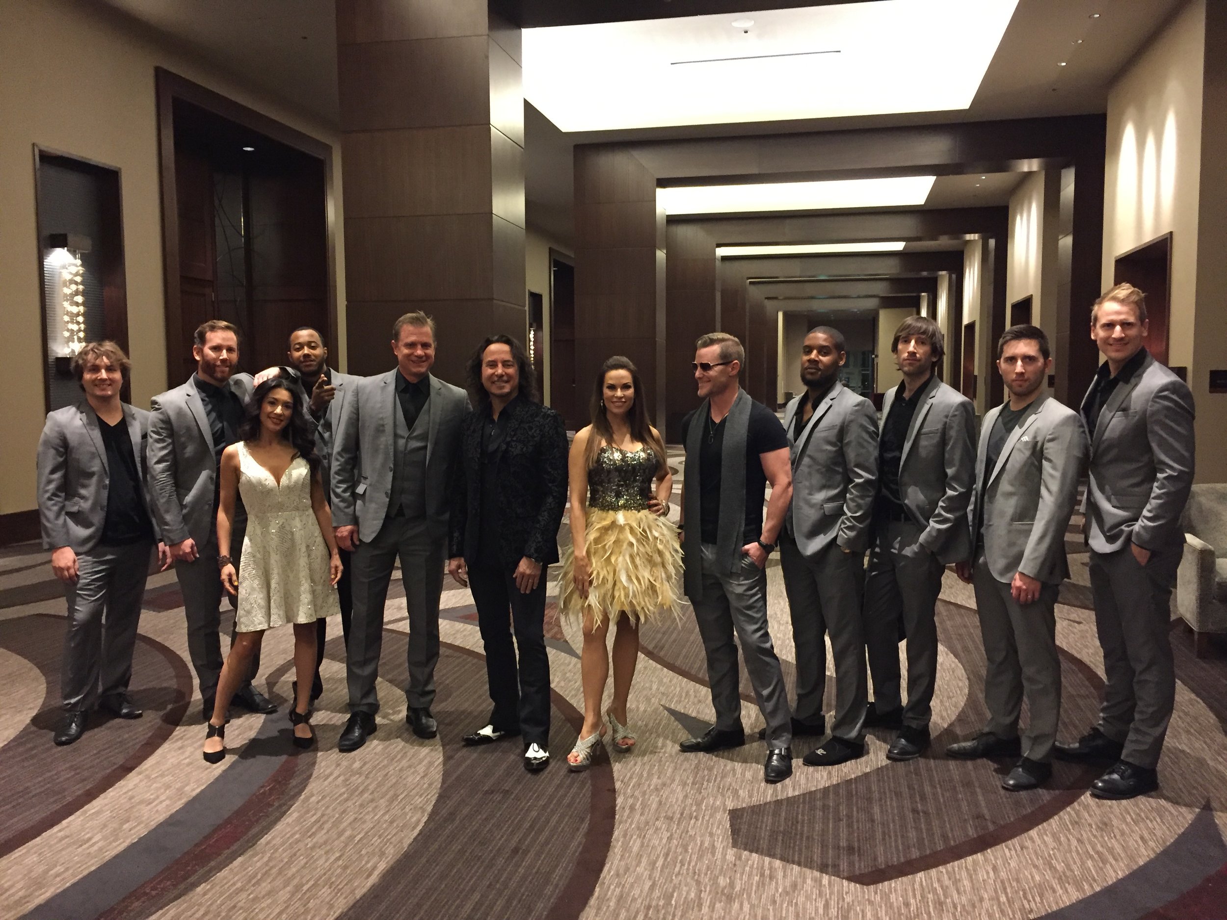 The Groove Merchants performing with the former lead singer of Journey, Steve Augeri. The Groove Merchants sometimes perform with Steve for large corporate events and conventions.