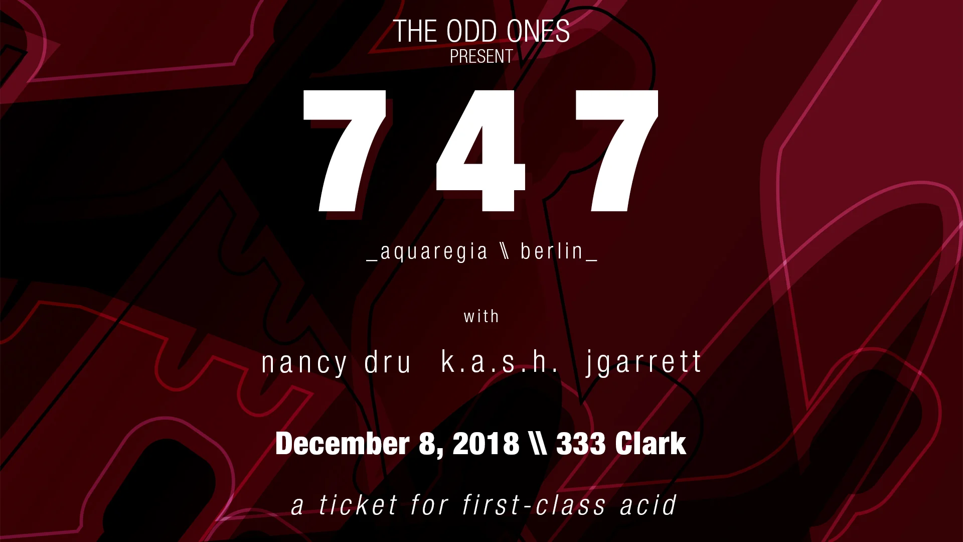 747 at 333 Vancouver, December 8, 2018