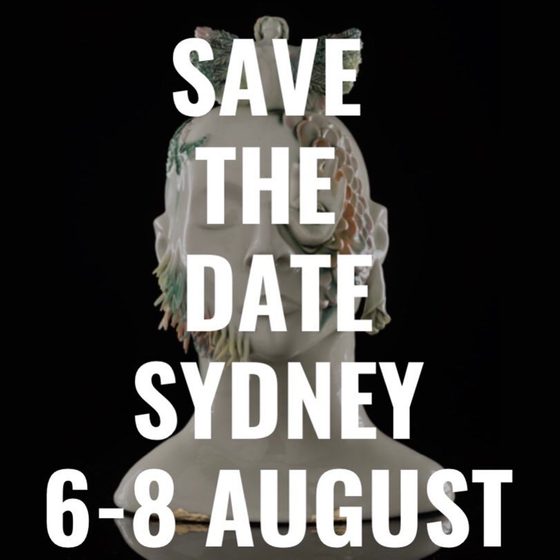Very excited to announce I will be showing my work in Sydney in August for one weekend only. Put it in the diary and more details to follow x