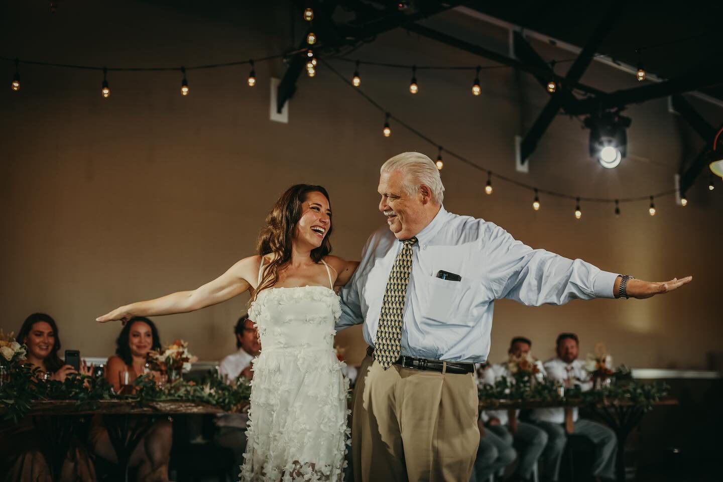 A week of sunshine and I&rsquo;m fully ready for late nights and warm summer dance floors! And don&rsquo;t forget, the best way to get your party going is to lead by example. #weddingvibes #memories

.
.
.

#loml #dancefloor #brideandgroom #cantstopw