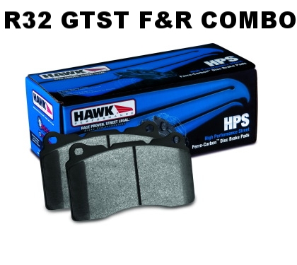 Hawk HPS Brake Pads Front Rear Skyline GTR GT-R R33 R34 V-Spec Hawk HPS Brake Pads Front Rear Skyline GTR GT-R R33 R34 V-Spec