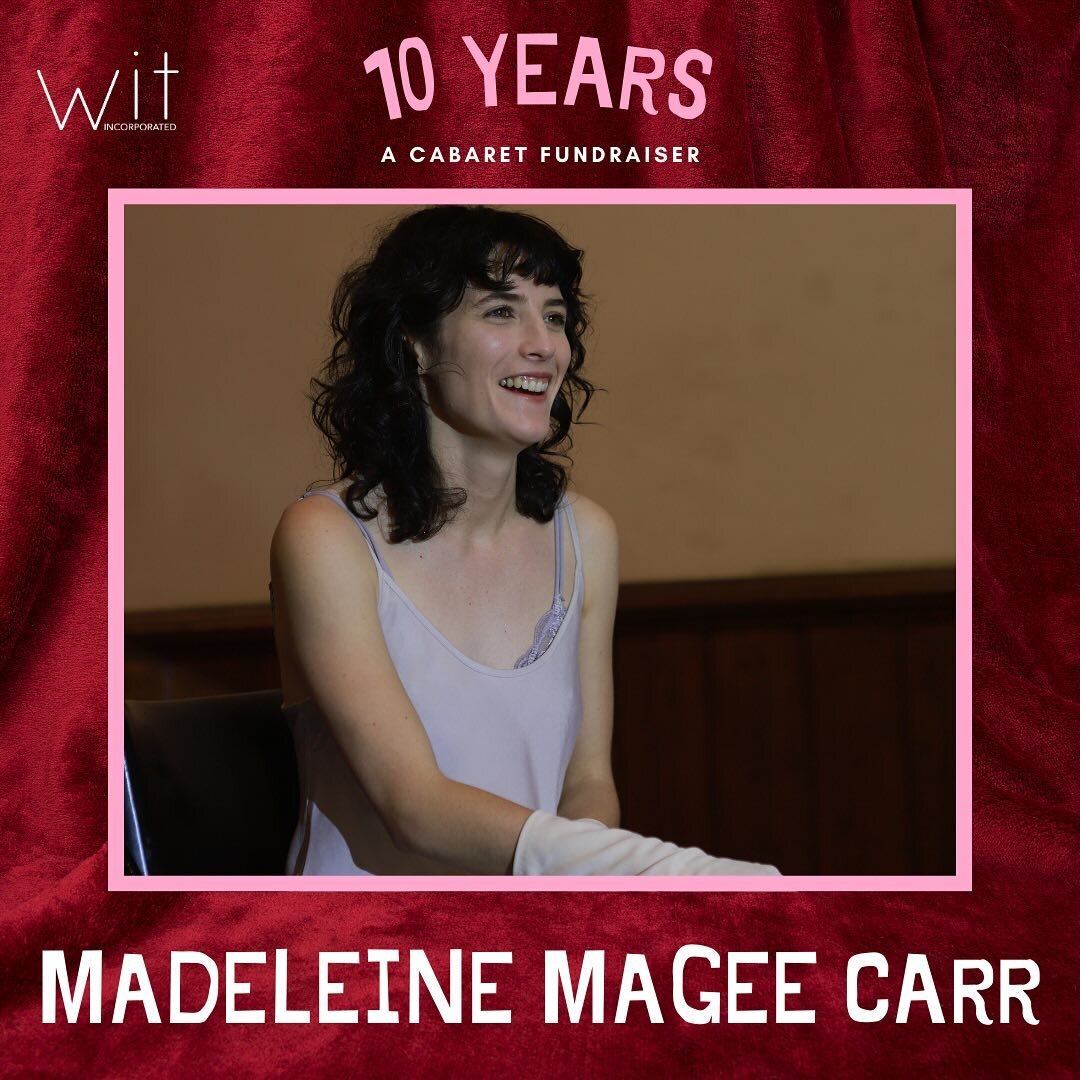 Our cabaret fundraiser is this Friday! Have you booked yet?

Introducing some of the incredible performers we have lined up for&nbsp;#10yearsofwit. Finally we have Madeleine Magee Carr🔥

Madeleine has been a part of Wit Incorporated since 2020 when 