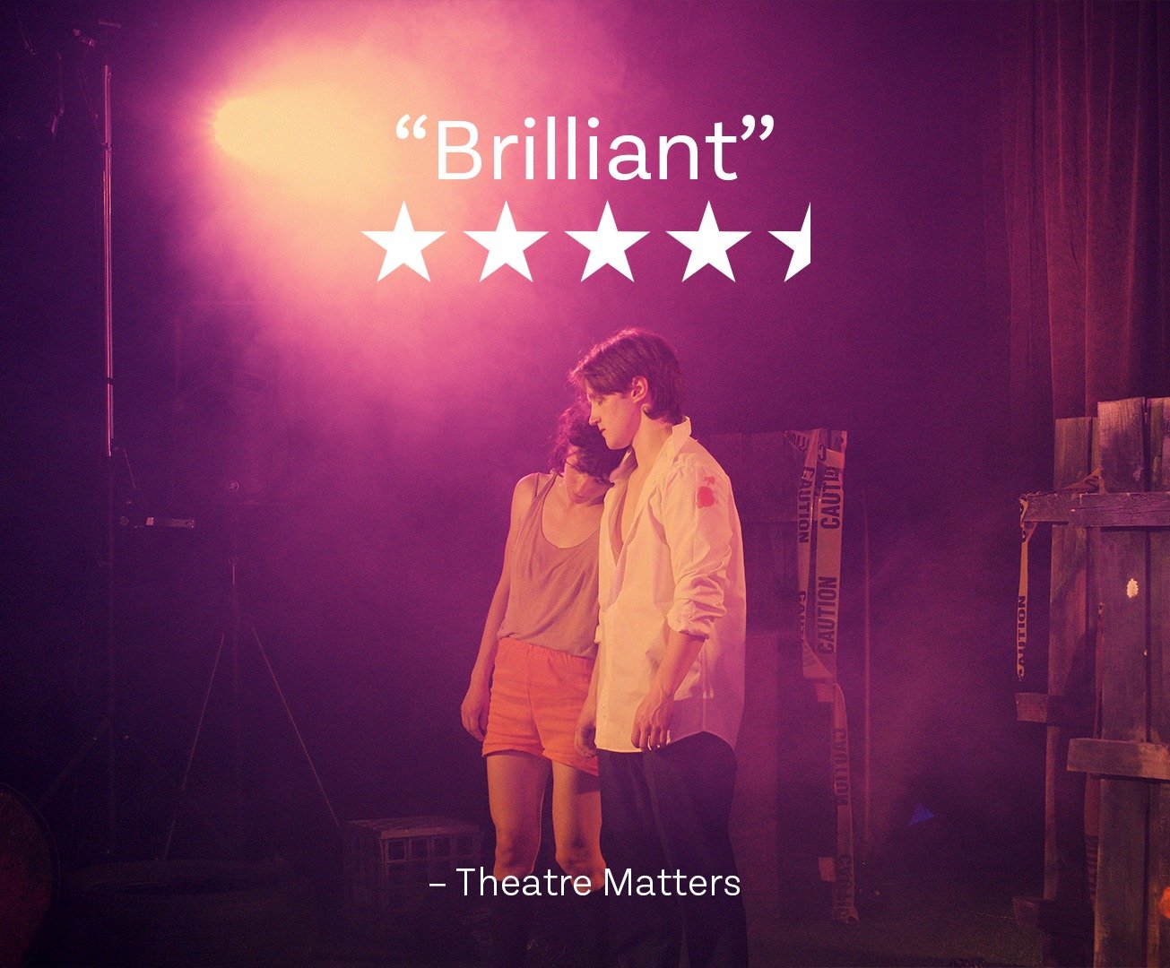 Four more nights to be enchanted by the violence of First Love. See the play everyone is talking about.

First Love the Revolution must close on 16 November. Book now. 

#melbournetheatre #footscray #whatsonmelbourne #theatrekids
Produced by Wit Inco