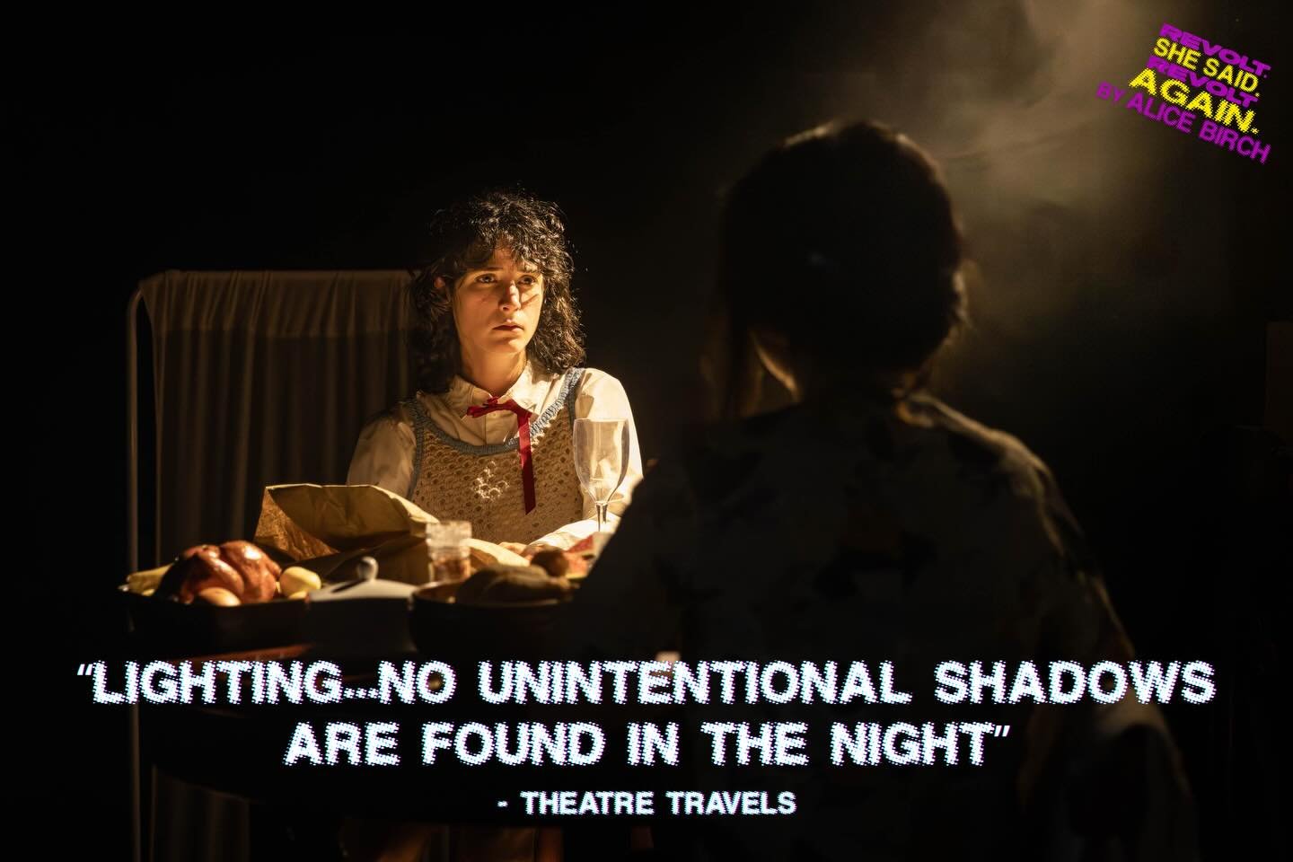 📣👏✨A huge shoutout to our brilliant design team for crafting the world of Revolt. She Said. Revolt Again. &mdash; a world that holds chaos, humour, rupture and emotion with such precision and imagination. ✨You made this space alive. 🔥

Our last sh