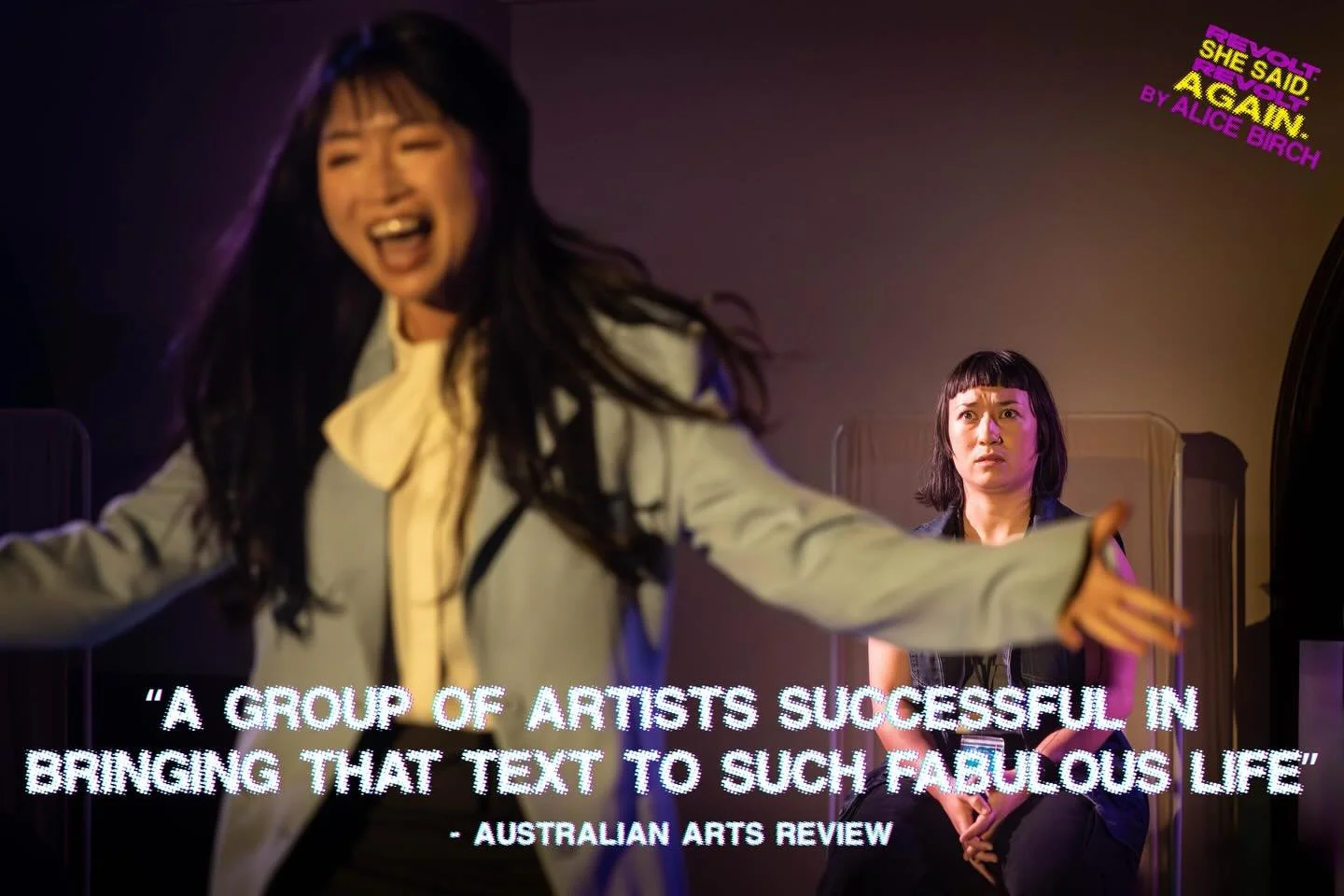 💥✨Huge thanks to Australian Arts Review for their generous words &mdash; we&rsquo;re so grateful to see our work land with such power and joy.

⏰ Our last show at The Bowery Theatre is THIS SATURDAY, 13 Dec.
🔥 Don&rsquo;t miss your final chance to 