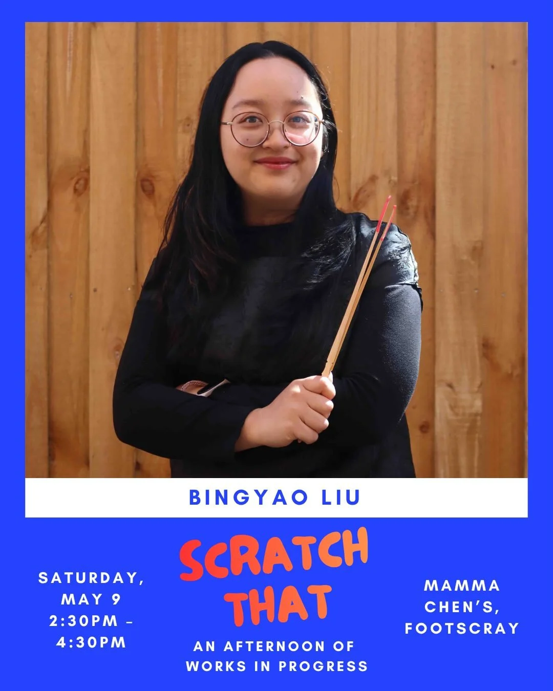 We are so excited to announce the incredible artists that will be presenting work at &lsquo;Scratch That&rsquo;!

Next up is Bingyao Liu and Jun Bin Lee, who will be presenting a new musical, a contemporary take on the ancient Chinese folk tale &lsqu