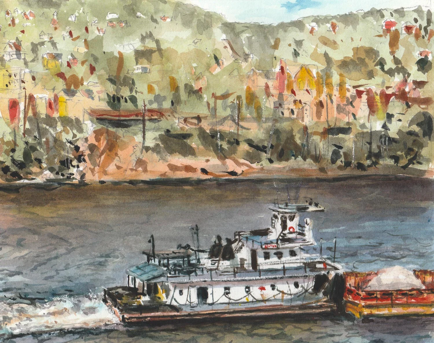 Braddock Barge
