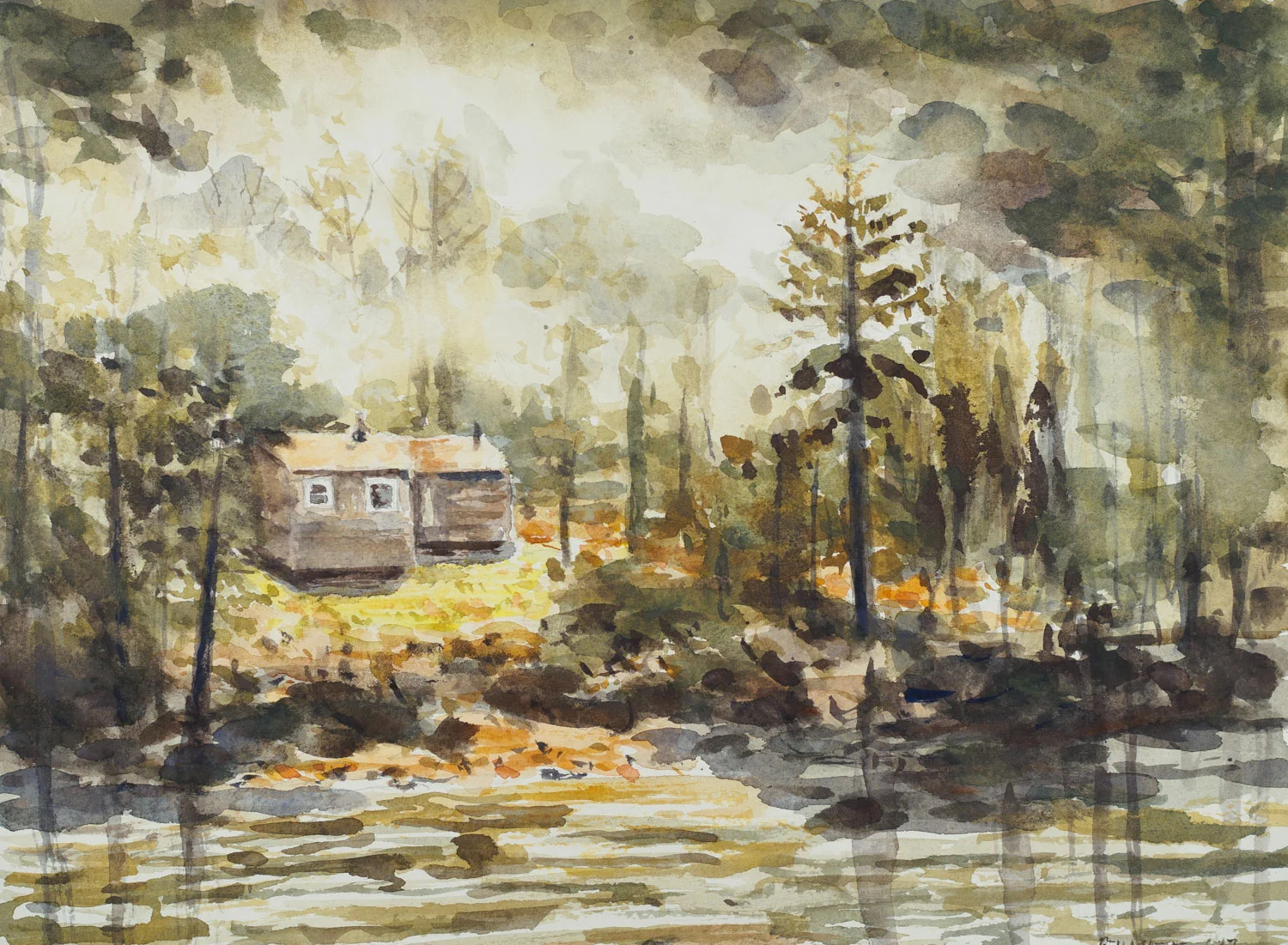 Cabin Along the Allegheny