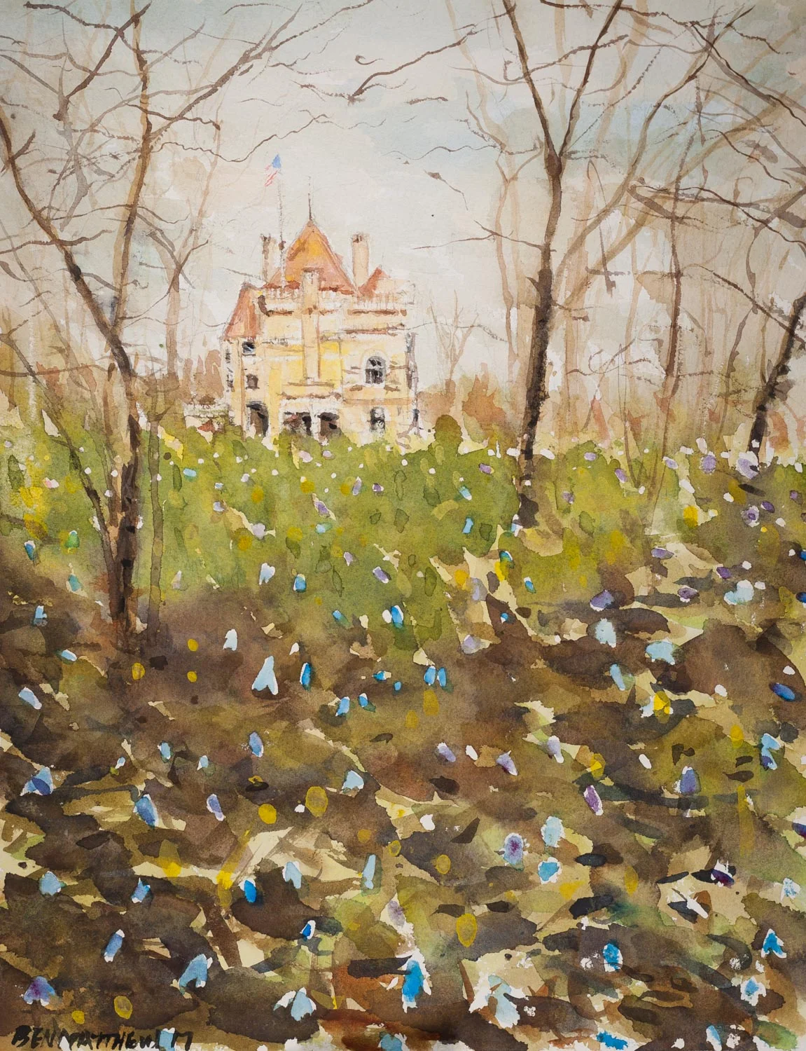 Spring Blooms at the Frick