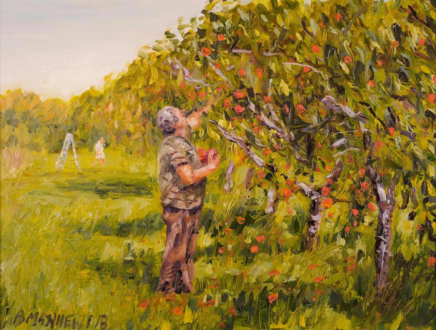 Peach Pickers, North East, Pa